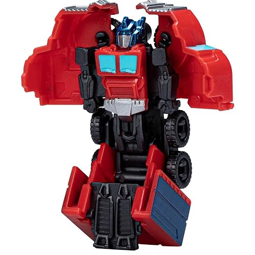 Transformers EarthSpark Tacticon Optimus Prime Figure 6 cm Robot Toy for Kids Age 6+