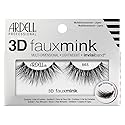 Ardell 3D Faux Mink Lashes 865 - Lightweight, Reusable, Wispy False Eyelashes for a Dramatic Natural Look, 1 Pair