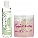Kinky Curly Hair Care - Custard 8oz & Shampoo 8oz