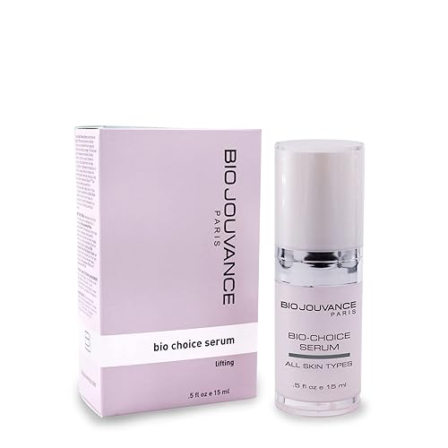 BIO JOUVANCE PARIS - Bio Choice Serum 0.5oz / 15ml - Lifting | Relax and Reduce Wrinkles | Hydrating | Anti-Aging | Daily Facial Skin Care Treatment