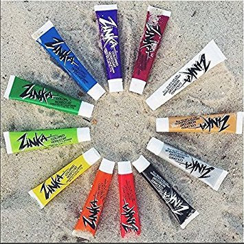Zinka Colored Sunblock Zinc Nosecoat 2 Pack Bundle - Blue Pink
