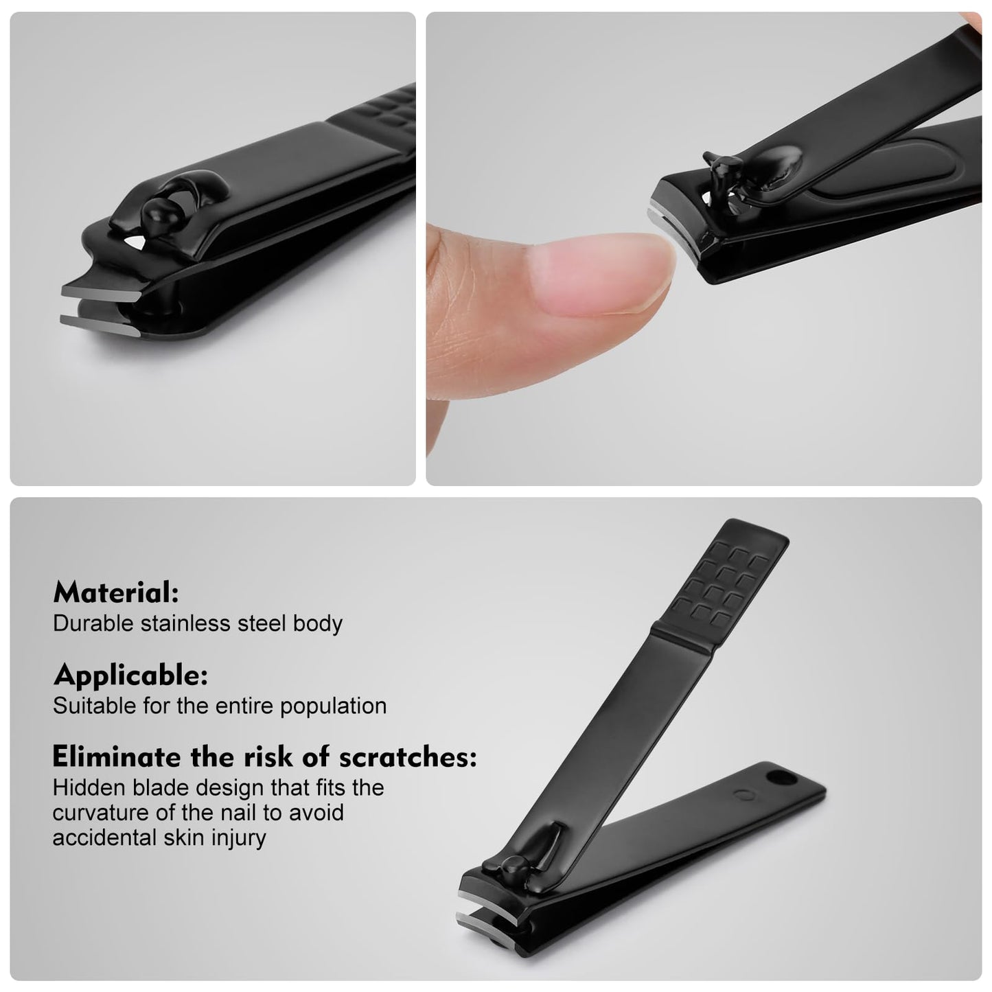 Manicure Set Gifts for Men Professional Stainless Steel Nail Clipper Kit Care Tools for Dad Him Husband Brother Boyfriend Teen Boys for Birthday Beauty and Personal Care Terulltase
