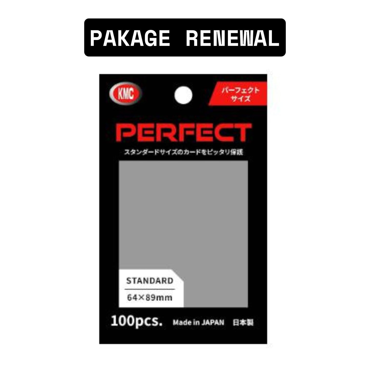 KMC 100 Karte Barriere Perfekte Größe (10 Packungen/Gesamt 1000)