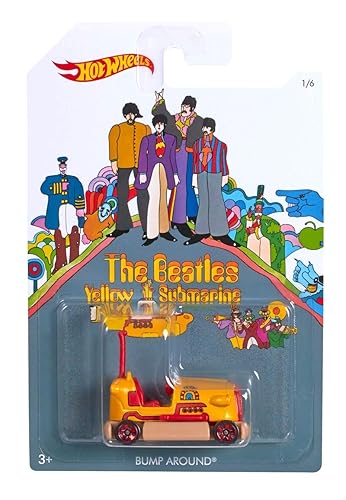 Hot Wheels 2016 The Beatles Yellow Submarine Collection Bump Around