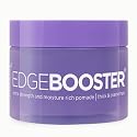 Style Factor Edge Booster Extra Strength & Moisture Rich Pomade | Strong Hold Edge Control Gel for Thick & Coarse Hair | High Shine, Non-Greasy