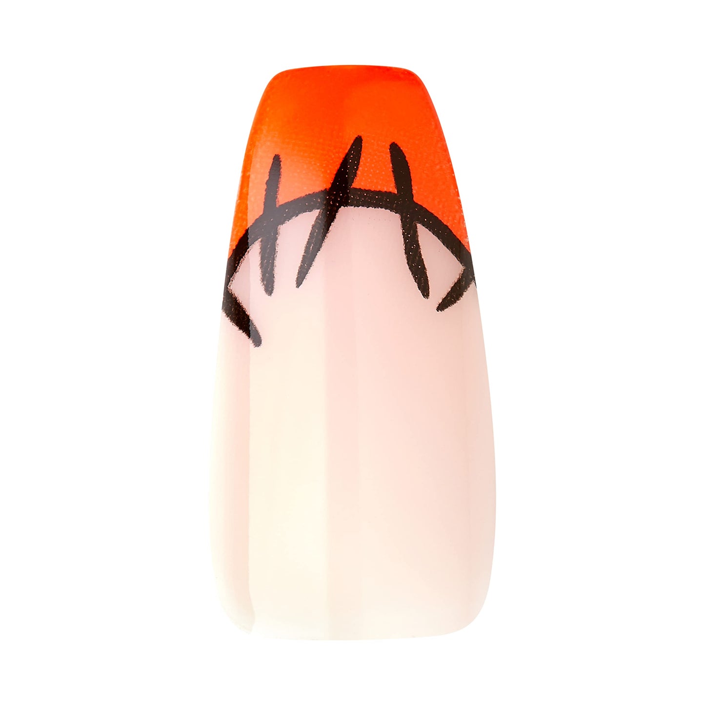 KISS Special Design Halloween Fake Nails, Glow-In-The-Dark, Style ‘Wicked’, with Pink Gel Nail Glue, Mini Nail File, Manicure Stick, & 28 False Nails Beauty & Personal Care KISS
