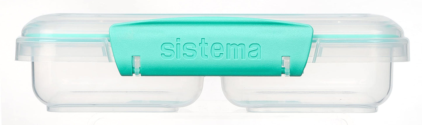 Sistema 11.8 Ounce Small Split Storage Container (Colors may vary)