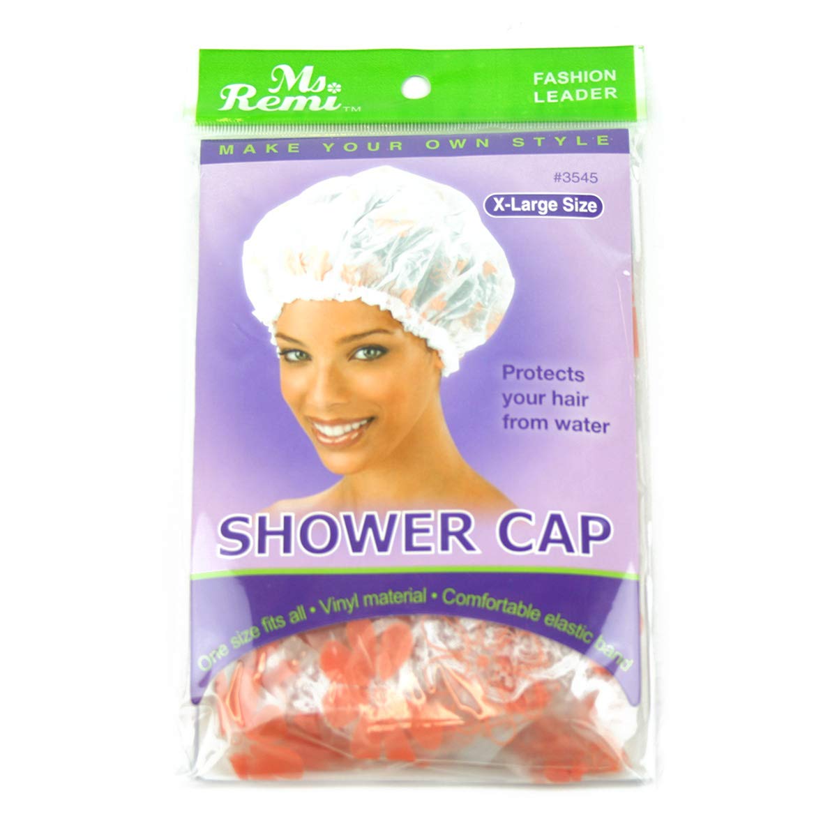 Annie Shower Cap Extra Large Size Pink Floral Beauty and Personal Care Annie