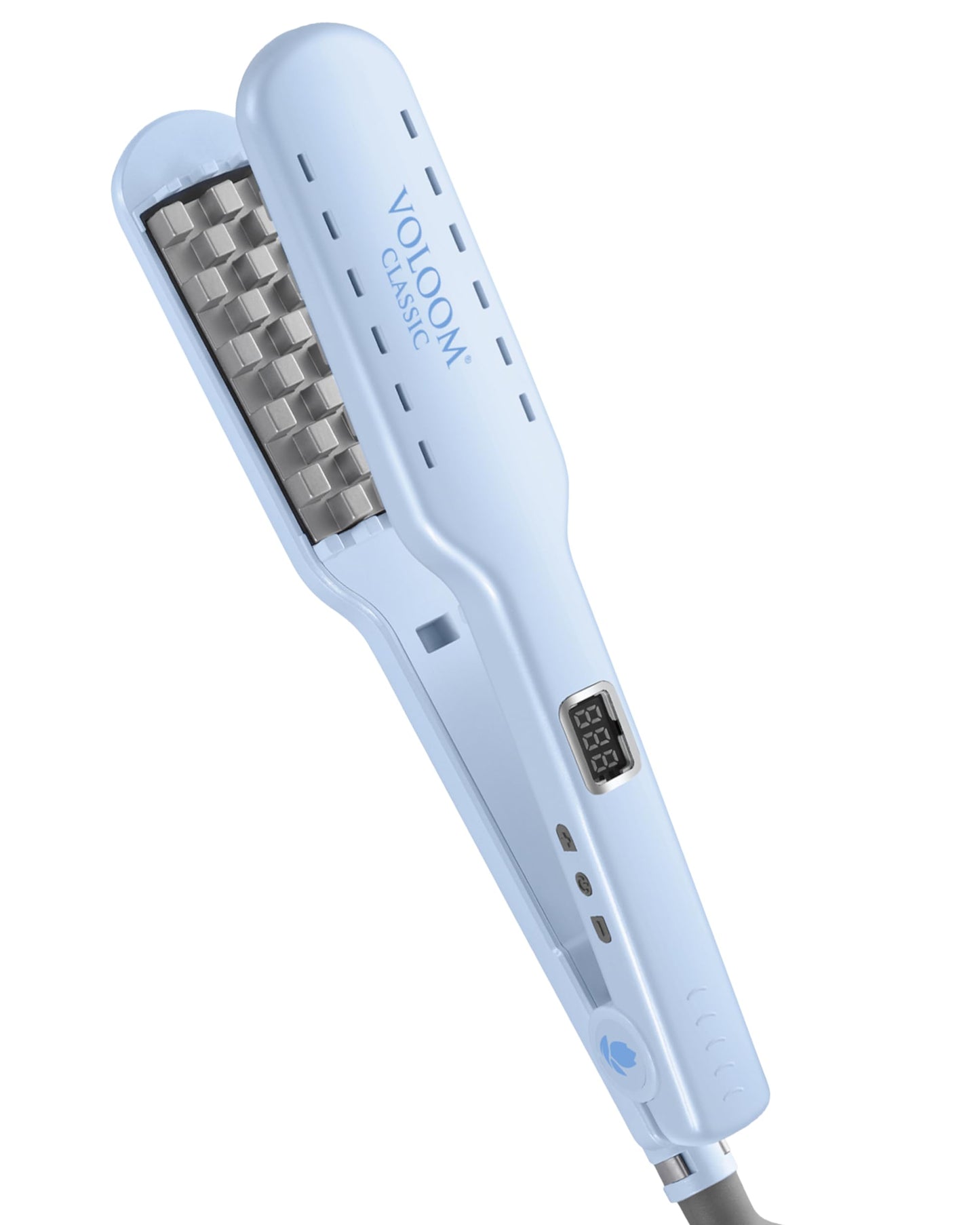 VOLOOM Classic 1-1/2” Inch Professional Volumizing Ceramic Flat Iron - Hair Volumizer & Styling Tool with Adjustable Temp & Auto Shut-Off for Lasting