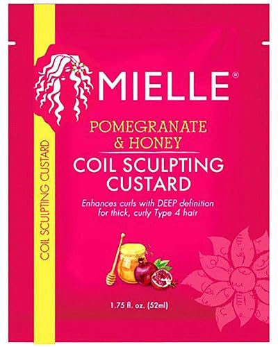 Mielle Pomegranate & Honey Coil Sculpting Custard 1.75 Oz. "Pack of 2"