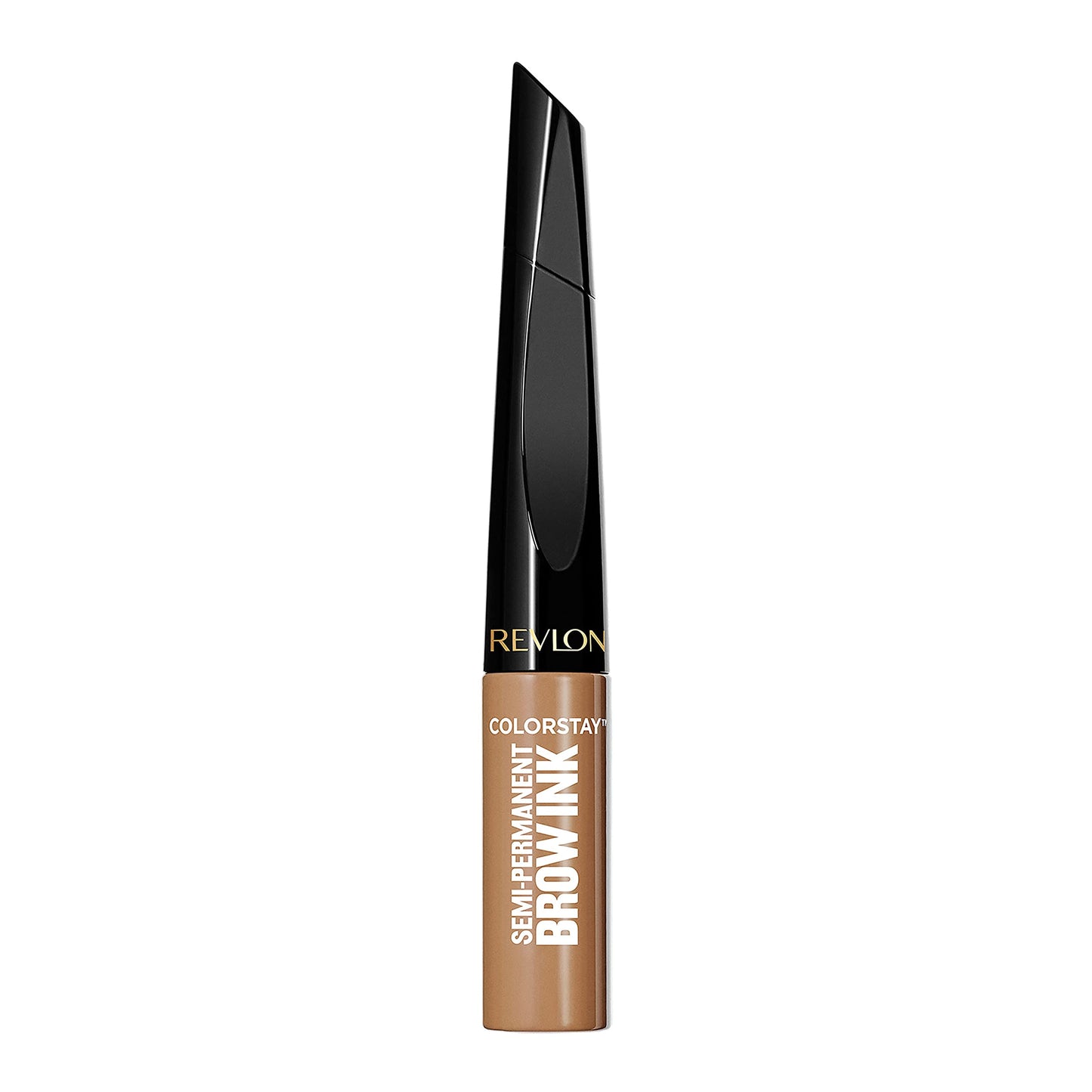 Revlon ColorStay 5-in-1 Semi-Permanent Brow Ink with Spoolie Brush, Waterproof, Transfer-Proof, Eyebrow Makeup, Easy to Remove, 350 Blonde Ink, 0.09