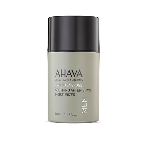 AHAVA Men's Soothing After-Shave Moisturizer - Light-absorbing Lotion to Calm, Hydrate & Relieve the Skin After Shaving, Enriched by Exclusive Osmoter