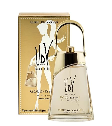 Udv Gold Issime By Ulric De Varens For Women. Eau De Parfum Spray 2.5 OZ