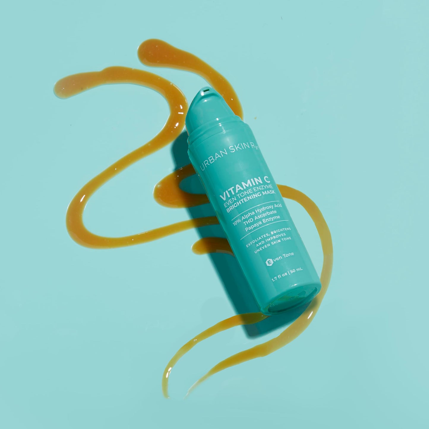 Urban Skin Rx Even Tone Smooth & Glow Enzyme Mask 1.7 oz – Exfoliates, Brightens & Evens Skin with Glycolic Acid, Lactic Acid & Vitamin C