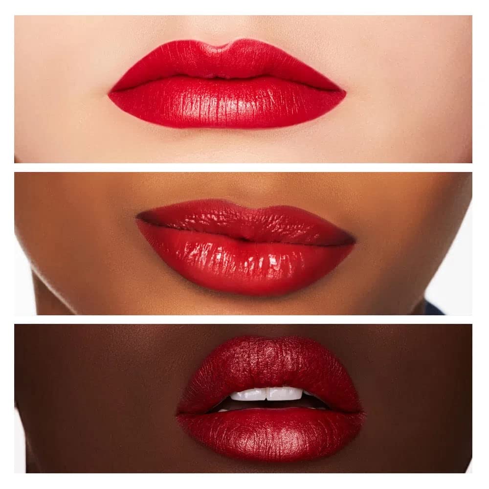 MAC Matte Lipstick Red Rock 0.1 OZ, 1 Count (Pack of 1)