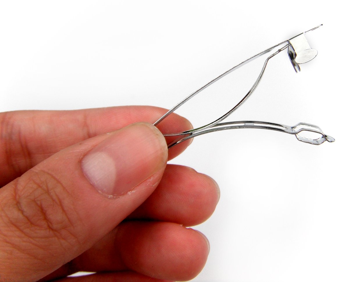 DIY Hair Clip Kit: 15pcs Assorted Size French Style Barrette Hair Clip 40mm 60mm 80mm