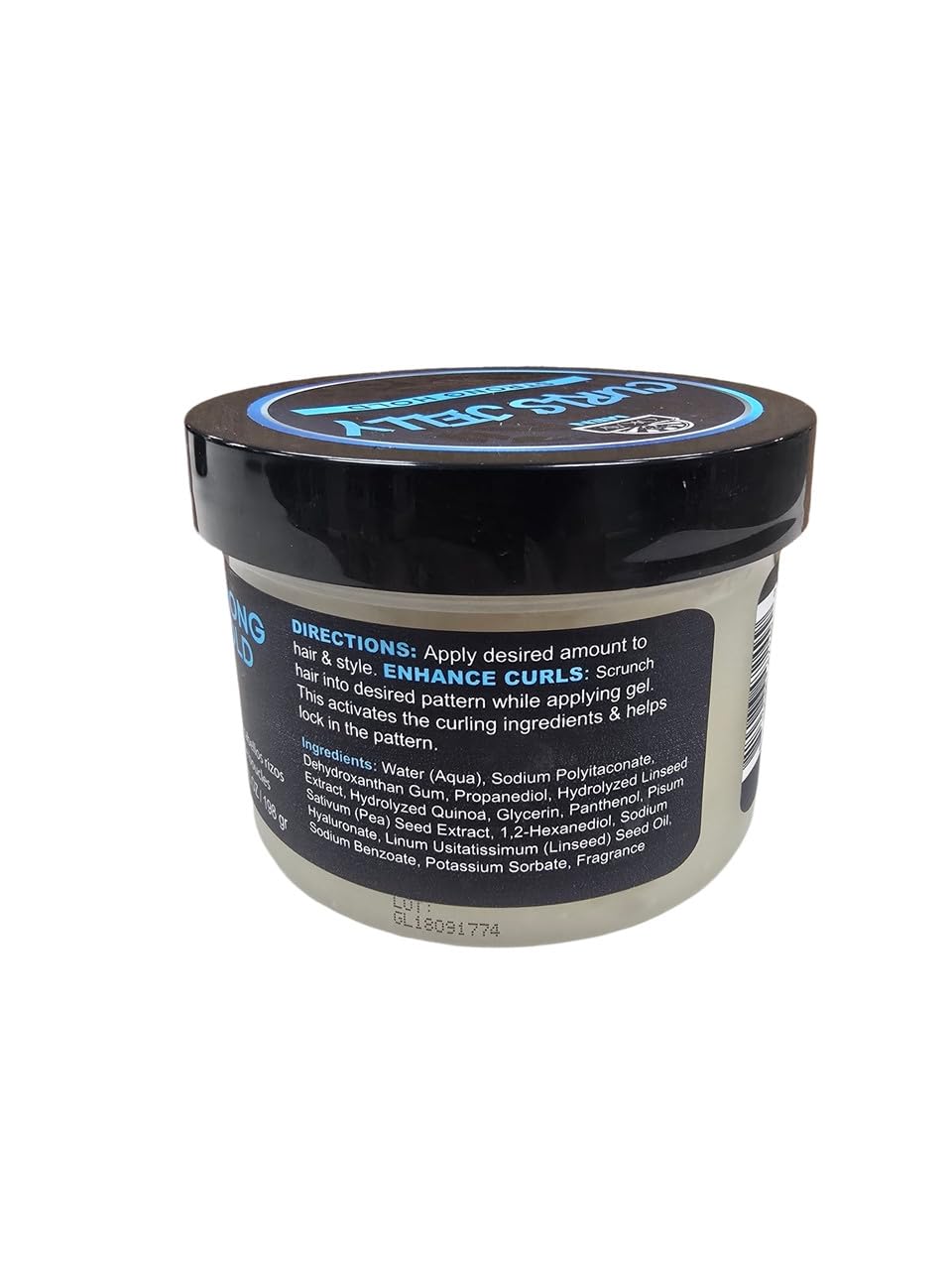 OKAY Men’s Curls Jelly, 7 oz - Curl Defining Styling Gel for Men, Lightweight Hold, Frizz Control & Natural Shine, Paraben-Free Hair Jelly for Curly