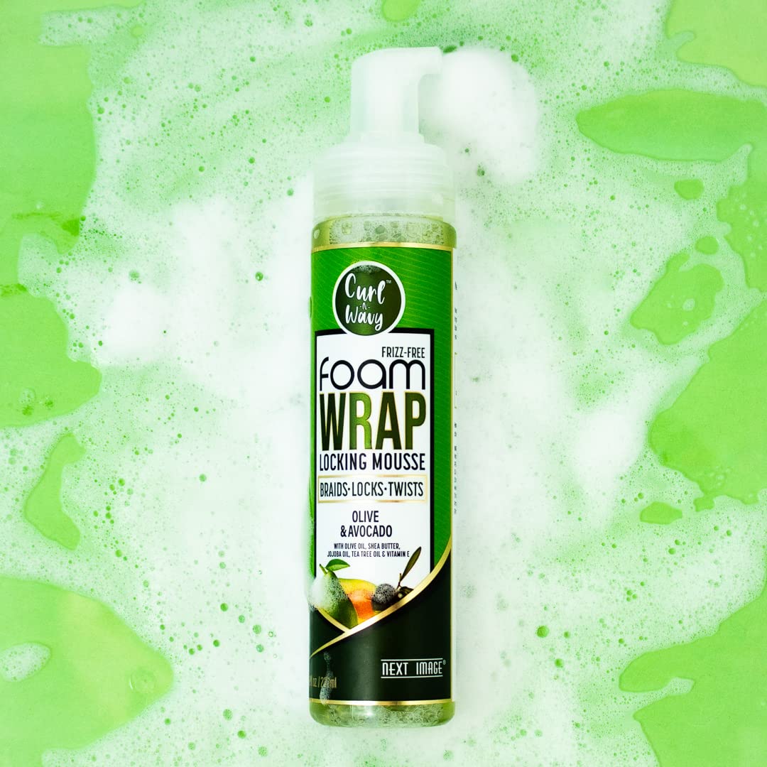 NEXT IMAGE Foam Wrap Locking Mousse (Olive & Avocado)