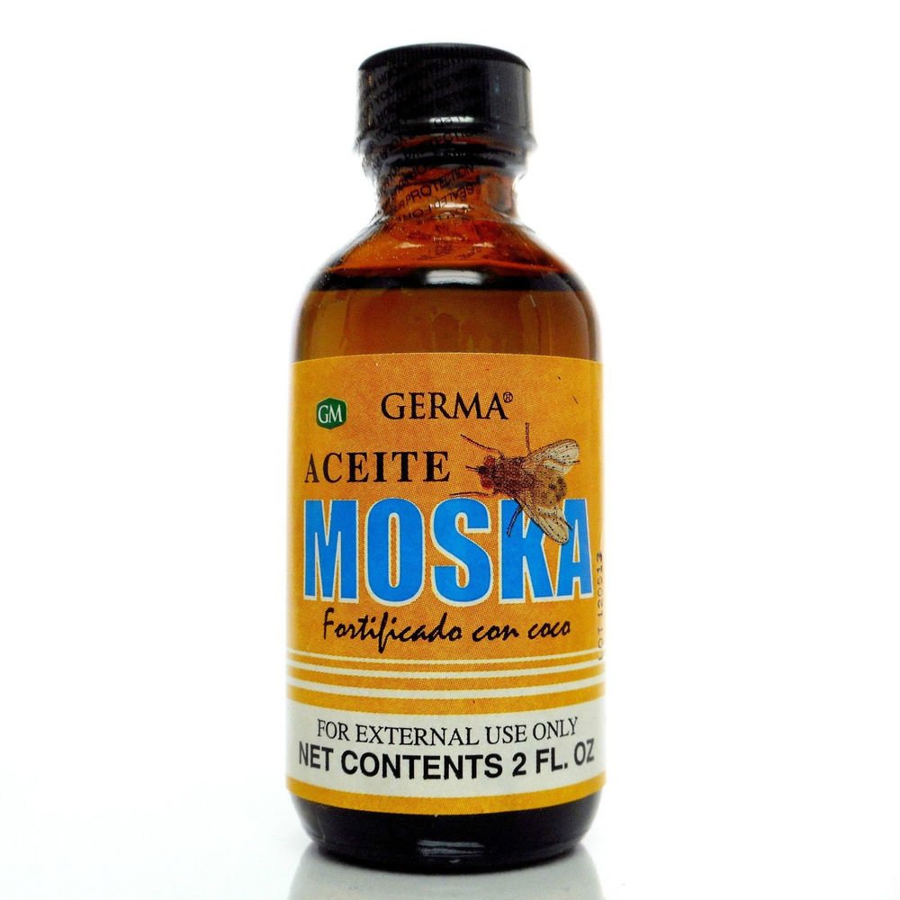 Aceite De Moska Fortificado Con Aceite De Coco Oil 2 Oz. By Germa