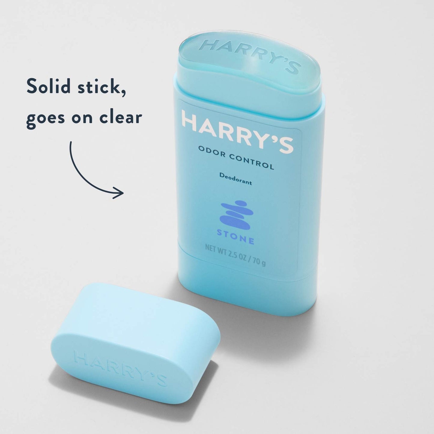 Harry's Men's Deodorant, Odor Control, Aluminum-Free, Stone, 6 Count Beauty and Personal Care Harry's