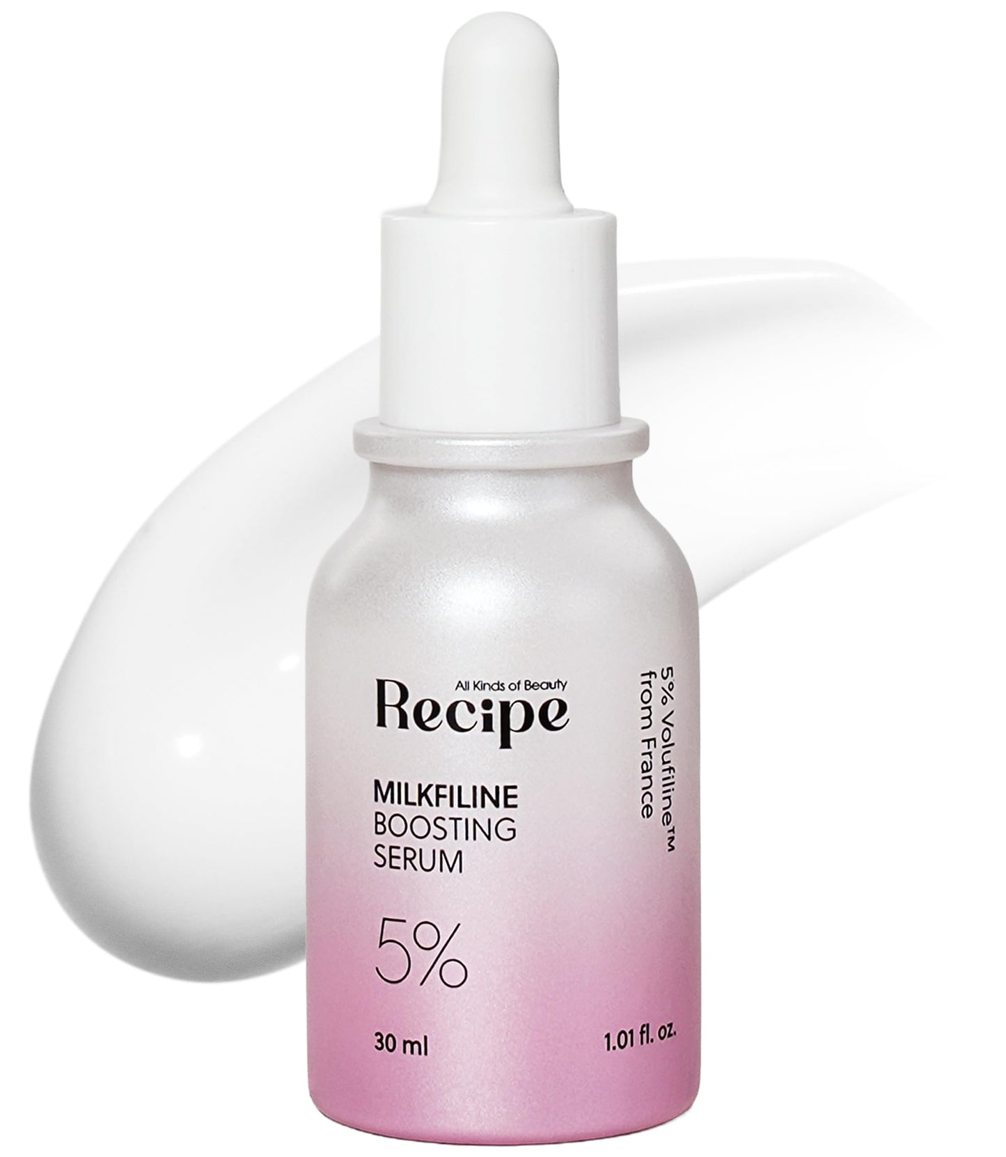Recipe Milkfiline Boosting Ampoule - Age-Defying, Soothing & Hydrating Face Serum with 5% Volufiline, Niacinamide & Azelaic Acid for Dull, Dry Skin Beauty and Personal Care RE:CIPE