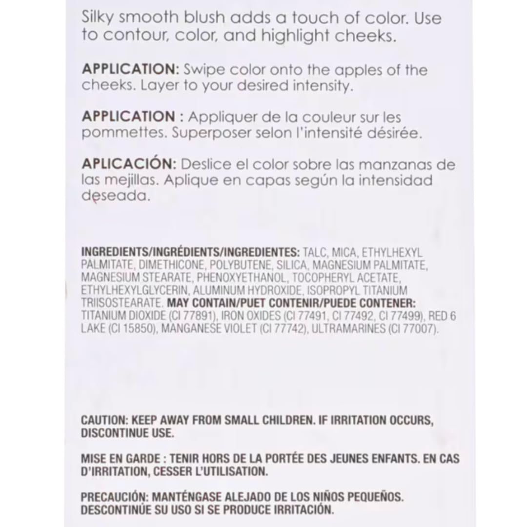 L.A Colors Powder Blush with Applicator, C62240 creamsicle, 0.13 Oz