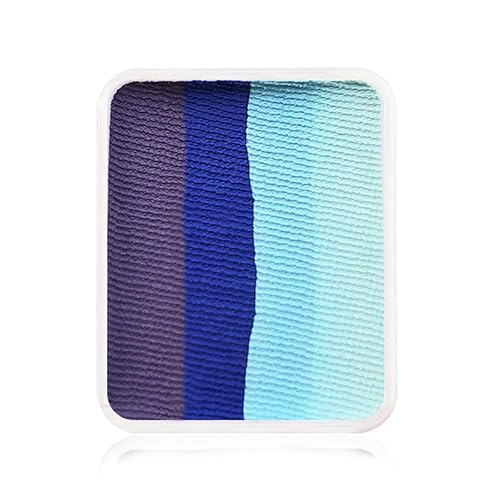 Kraze FX Face Paint Palette Refill - Sea Wave Face Paint (6 gm) - Hypoallergenic, Non-Toxic, Water Activated Professional Face & Body Painting Makeup