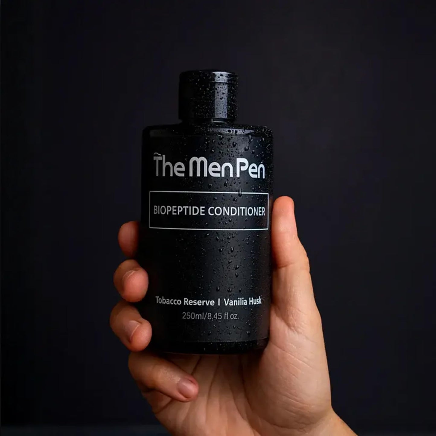 The Men Pen Peptide-Powered Shampoo & Conditioner Set for Men - Strengthening, Thickening Hair Care with Biotin, Keratin & Collagen - Tobacco Reserve
