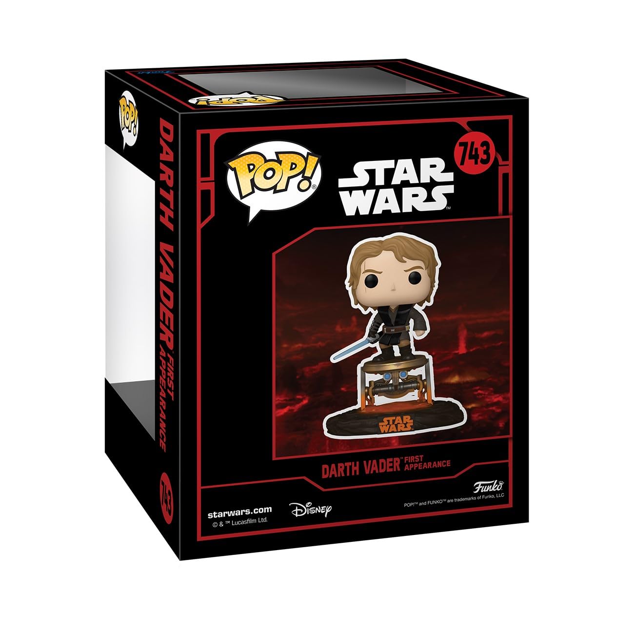 Funko POP Deluxe: Star Wars Darkside - Anakin Skywalker - Darth Vader - (First Appearance) - Star Wars - Collectable Vinyl Figure - Gift Idea…