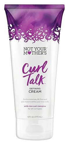 Not Your Mothers Curl Talk Defining Cream 6 Ounce (177ml) (3 Pack)