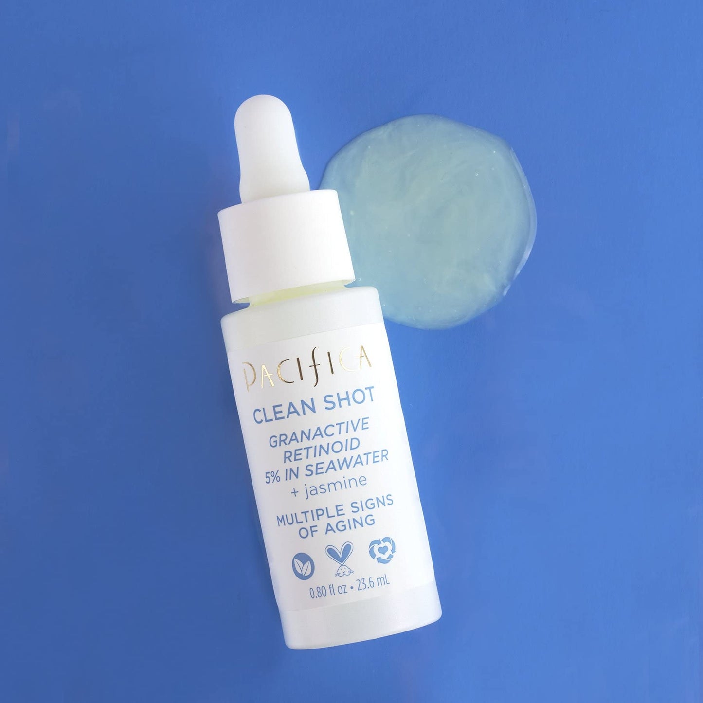 Face Serum by Pacifica - Clean Shot Granactive Retinoid 5% Solution - Anti-Aging Facial Serum with Advanced Retinoid Complex for Fine Lines & Smoother