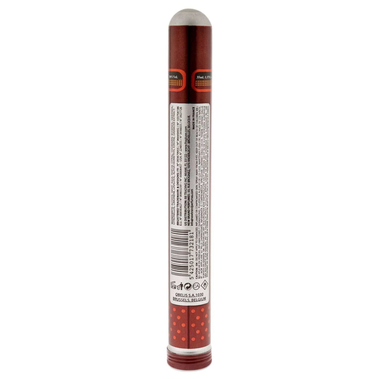 Cuba Cuba Brown Men Eau De Toilette Spray, 1.17 Ounce