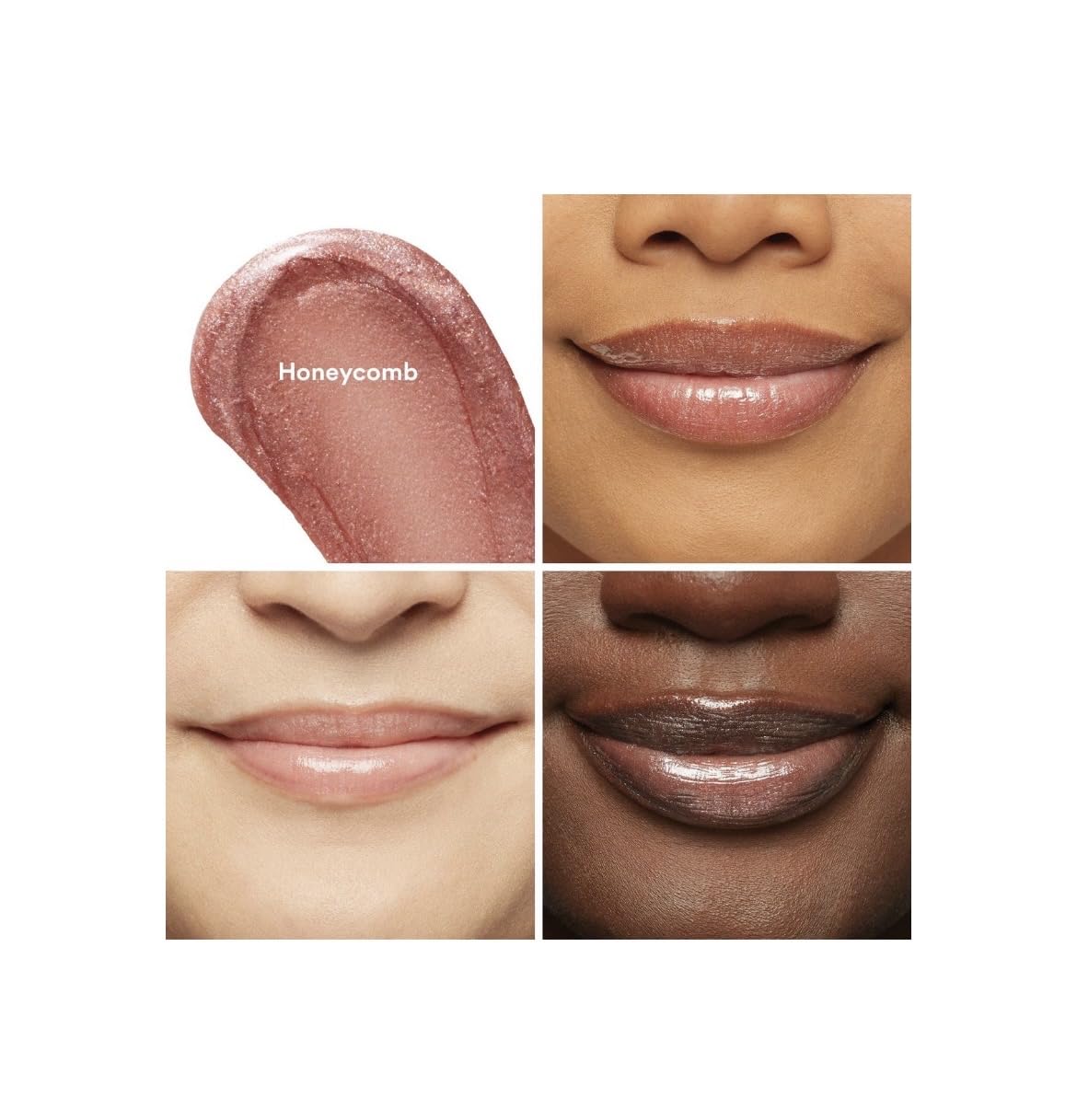 Ulta Beauty Shiny Sheer Lip Gloss ~ (cool beige w/opalescent shimmer) Honeycomb