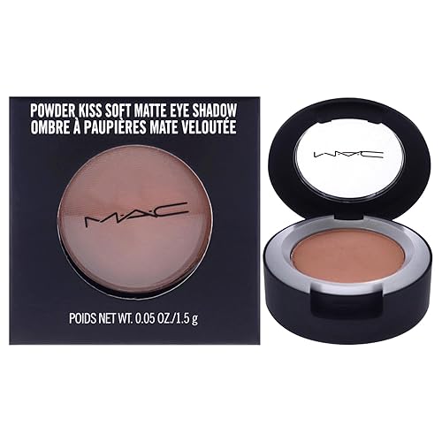 MAC Powder Kiss Eyeshadow - What Clout for Women - 0.05 oz Eye Shadow
