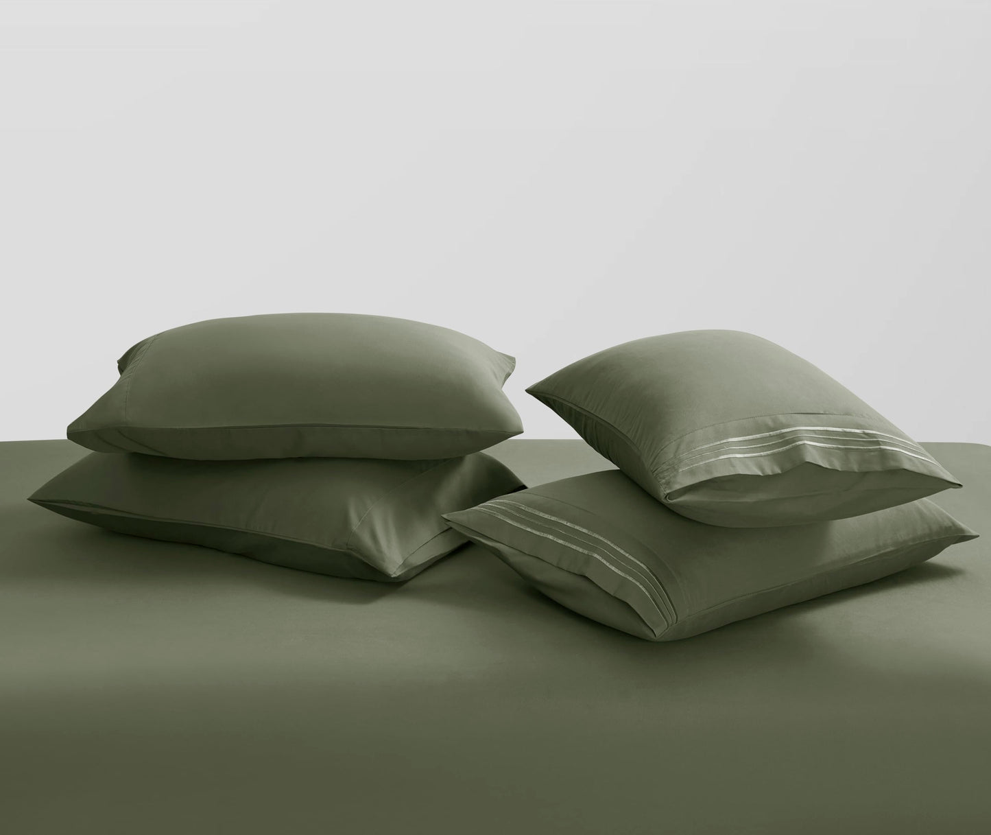 Clara Clark Flex Top King Sheets - Hotel Luxury 6 Piece Bed Sheets for Top Split King Bed - Soft Bedding Sheets & Pillowcases, Head Split King Size.