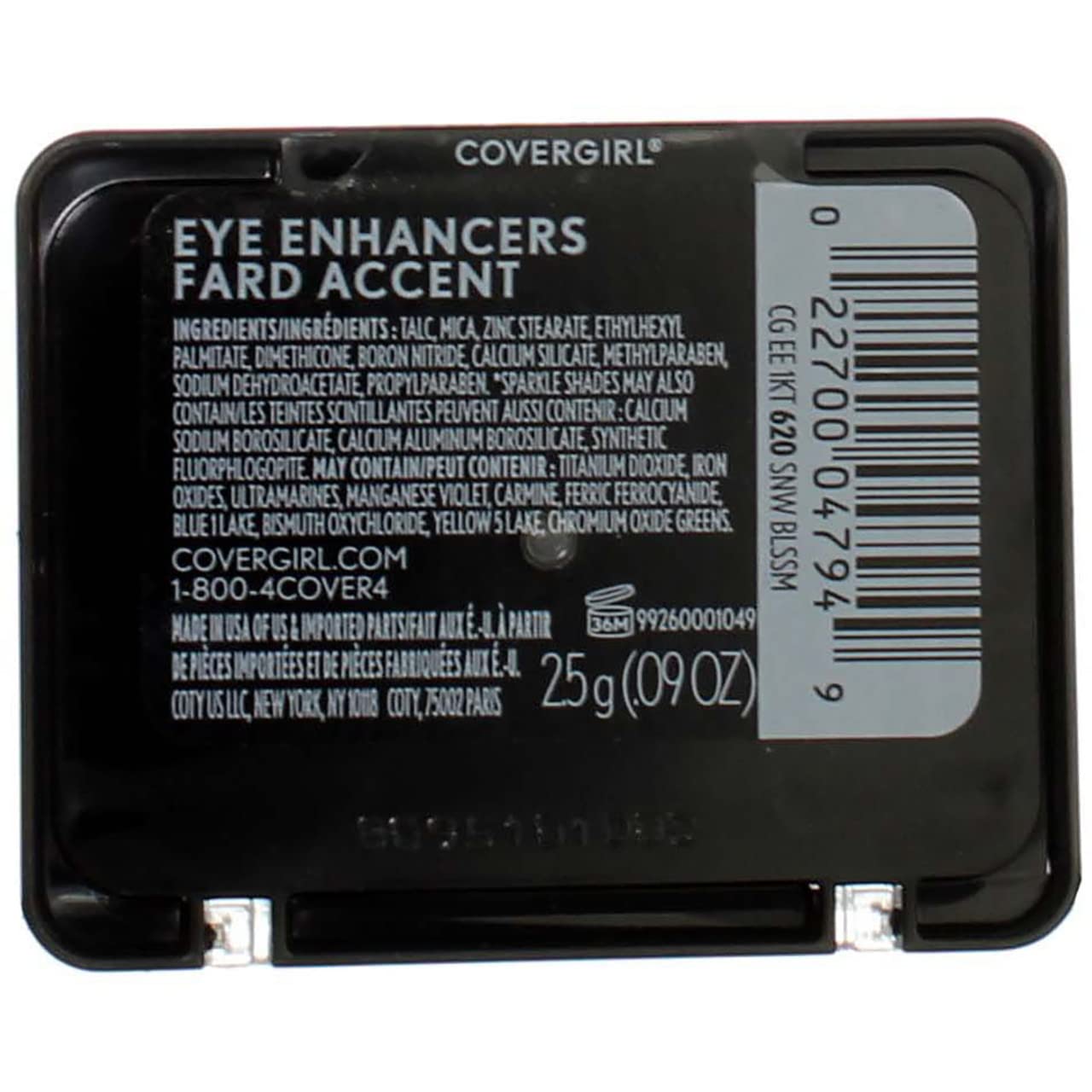 Cover Girl 04794 620snobls Snow Blossom Professional Eye Enhancer??? Eye Shadow Kit