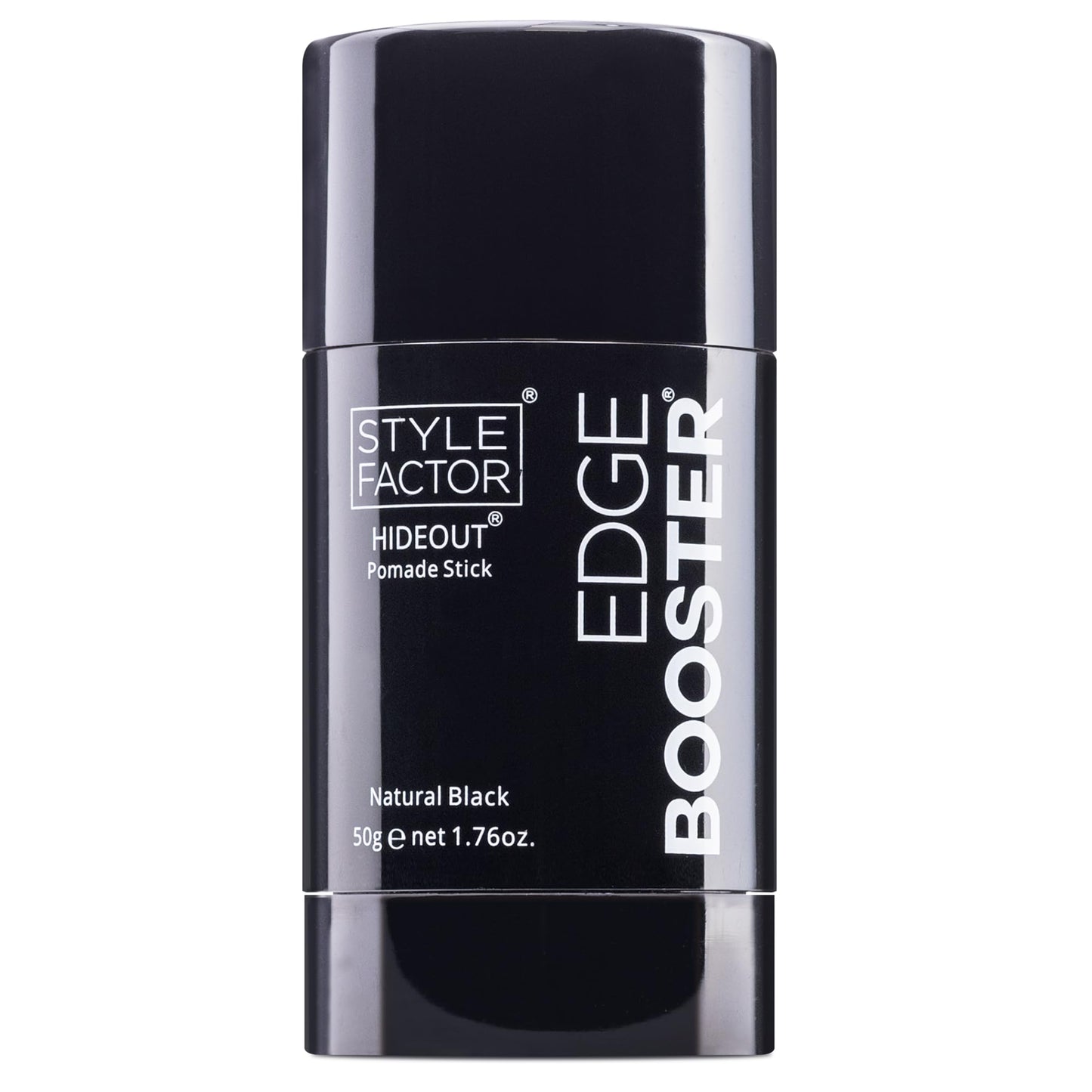 Style Factor EDGE BOOSTER Hideout Hair Pomade Stick | Strong Hold & Edge Concealer for Flyaways, Hair & Roots | Sleek Buns, Ponytails & Color Coverage