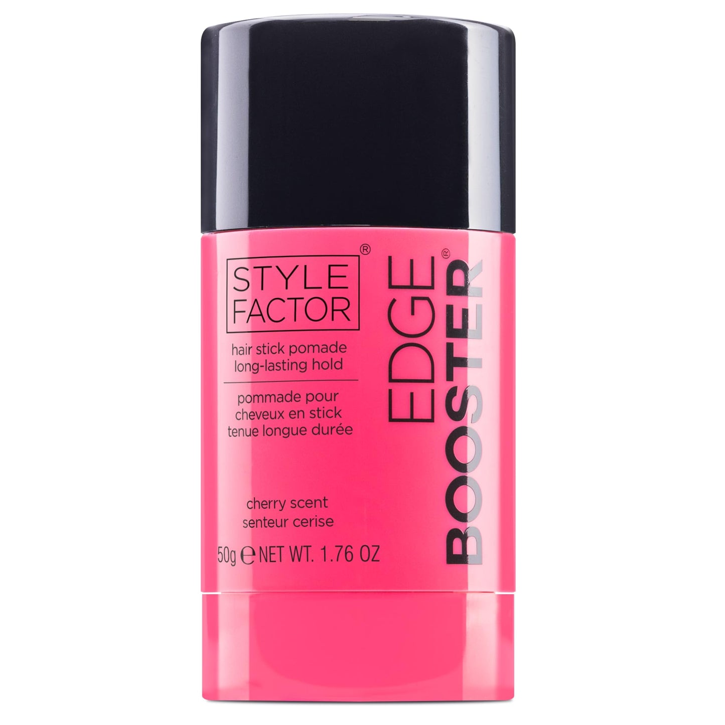 Style Factor EDGE BOOSTER Hair Wax Stick Pomade with Beeswax | Strong Hold Slick Stick for Flyaways, Edges & Baby Hair for Sleek Buns & Ponytails |