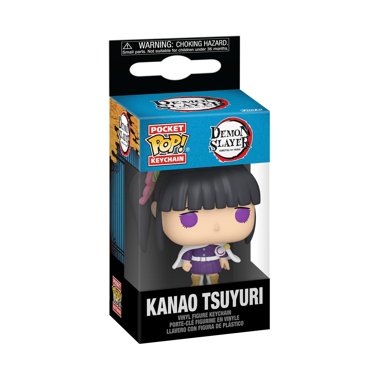 Funko POP! Keychain: Demon Slayer - Kanao Tsuyuri Novelty Keyring - Collectable Mini Figure - Stocking Filler - Gift Idea - Official Merchandise…
