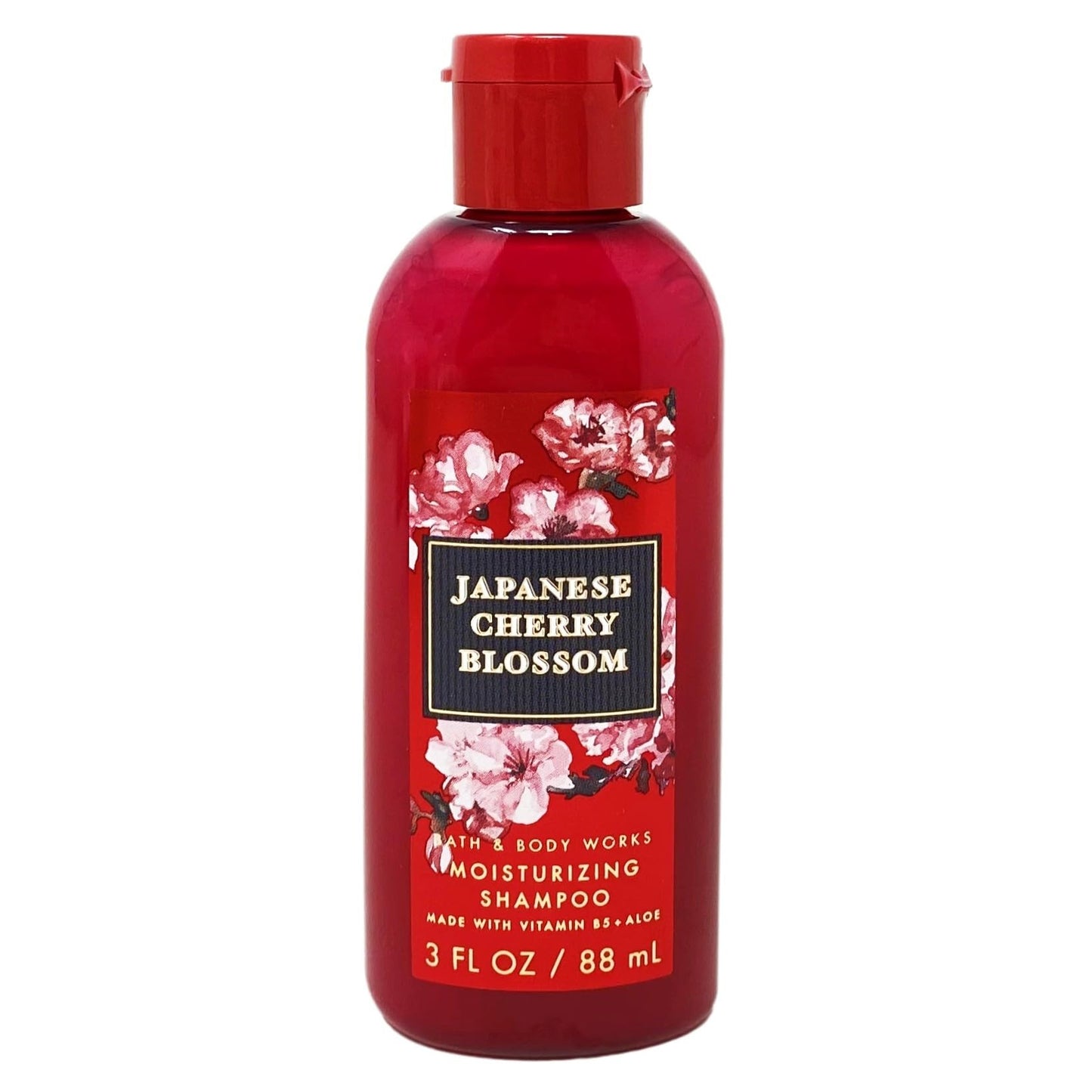 Bath & Body Works Japanese Cherry Blossom Mini Moisturizing Shampoo and Conditioner Duo Set with a Natural Oats Sample Soap