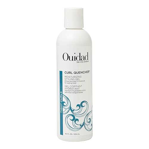 Ouidad Curl Quencher Moisturizing Styling Gel - 8.5 fl oz, Bouncy, Soft & Defined Curls, On-The-Go Style Refresher, Frizz Control, Curl Defining Gel