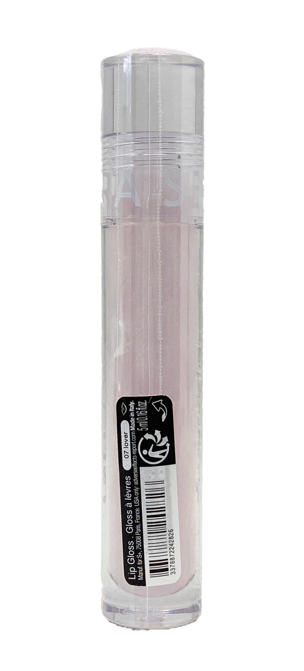 SEPHORA Collection Glossed Lip Gloss - 07 Lover (clear with pink holographic pearls) 0.16 oz / 5 mL