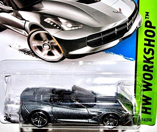 Hot Wheels 2015 HW Workshop '14 Corvette Stingray 216/250, Silver
