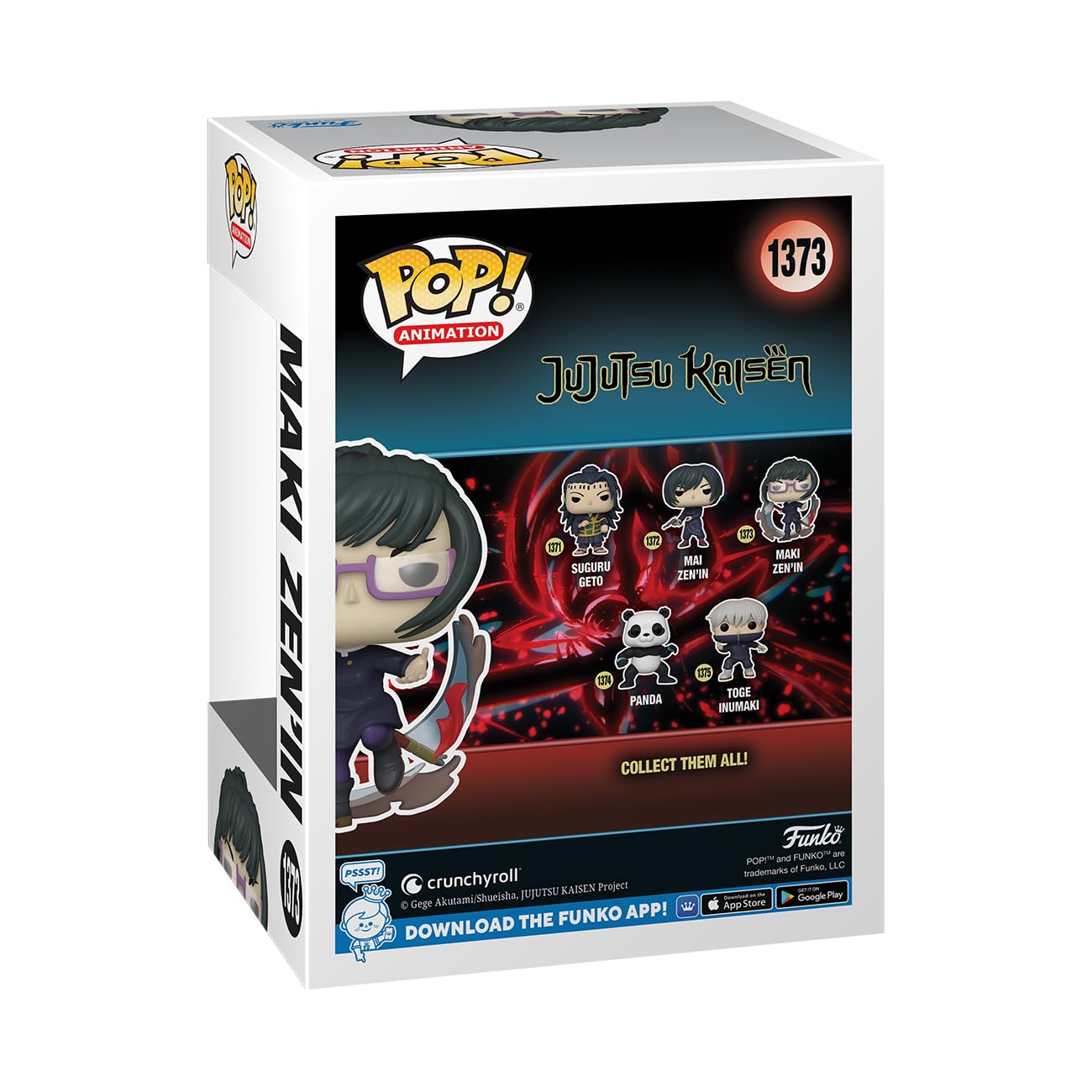 Funko POP! Animation: JJK - Maki Zenin - Jujutsu Kaisen - Collectable Vinyl Figure - Gift Idea - Official Merchandise - for Kids & Adults - Anime…