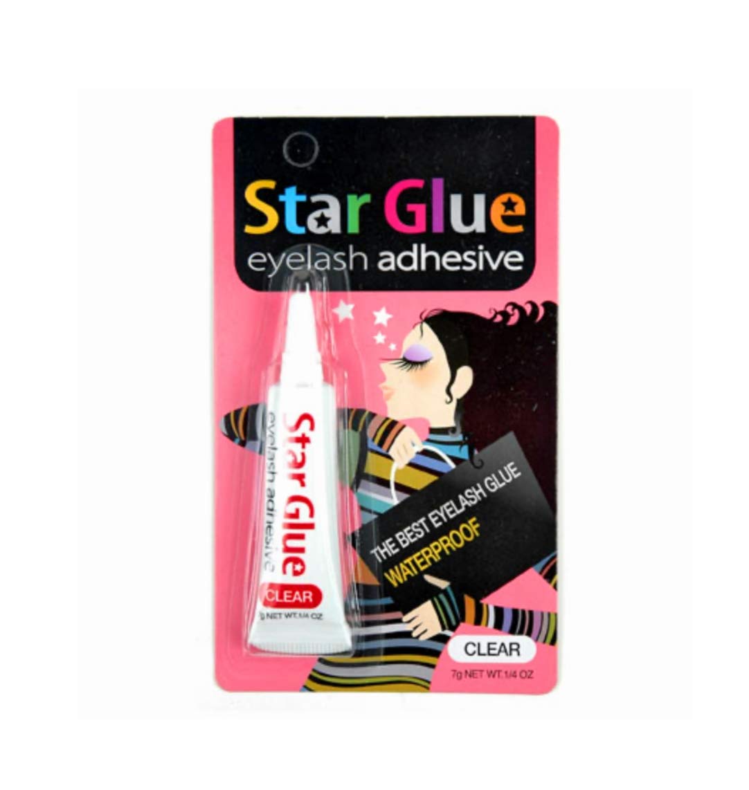 Star Eyelash Glue for Strip Lashes (Clear) 7g (1/4oz)