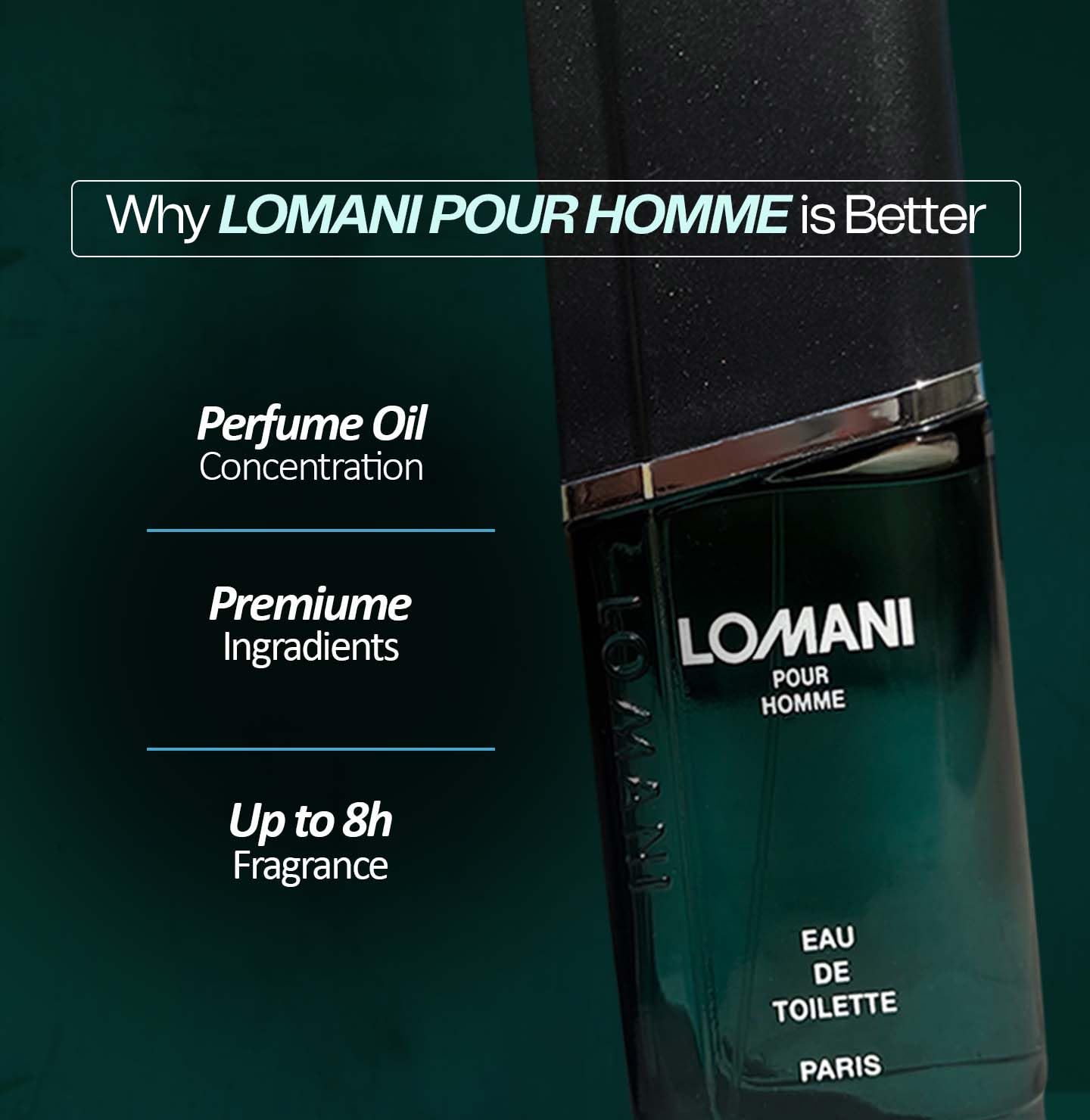 Lomani LOMANI 3.3 oz EDT Men New in Box
