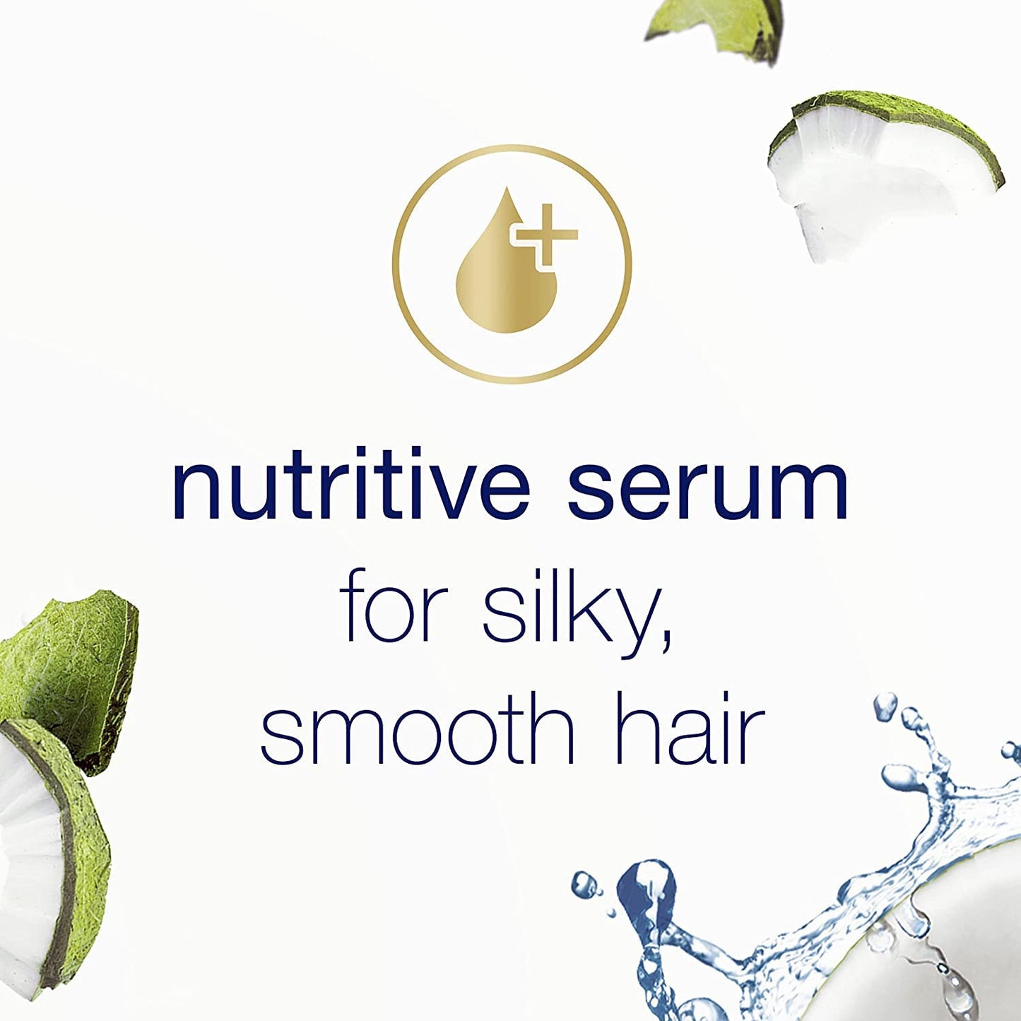 Dove Nutritive Solutions Coconut & Hydration Shampoo, 12 fl oz (Pack of 2)