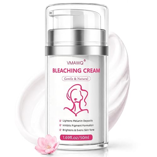 Skin Bleaching Cream with Vitamin C & Arbutin, Dark Spot Remover for Body Intimate Areas,Underarm, Knees, Elbows,Inner Thighs & Bikini Line,Gentle