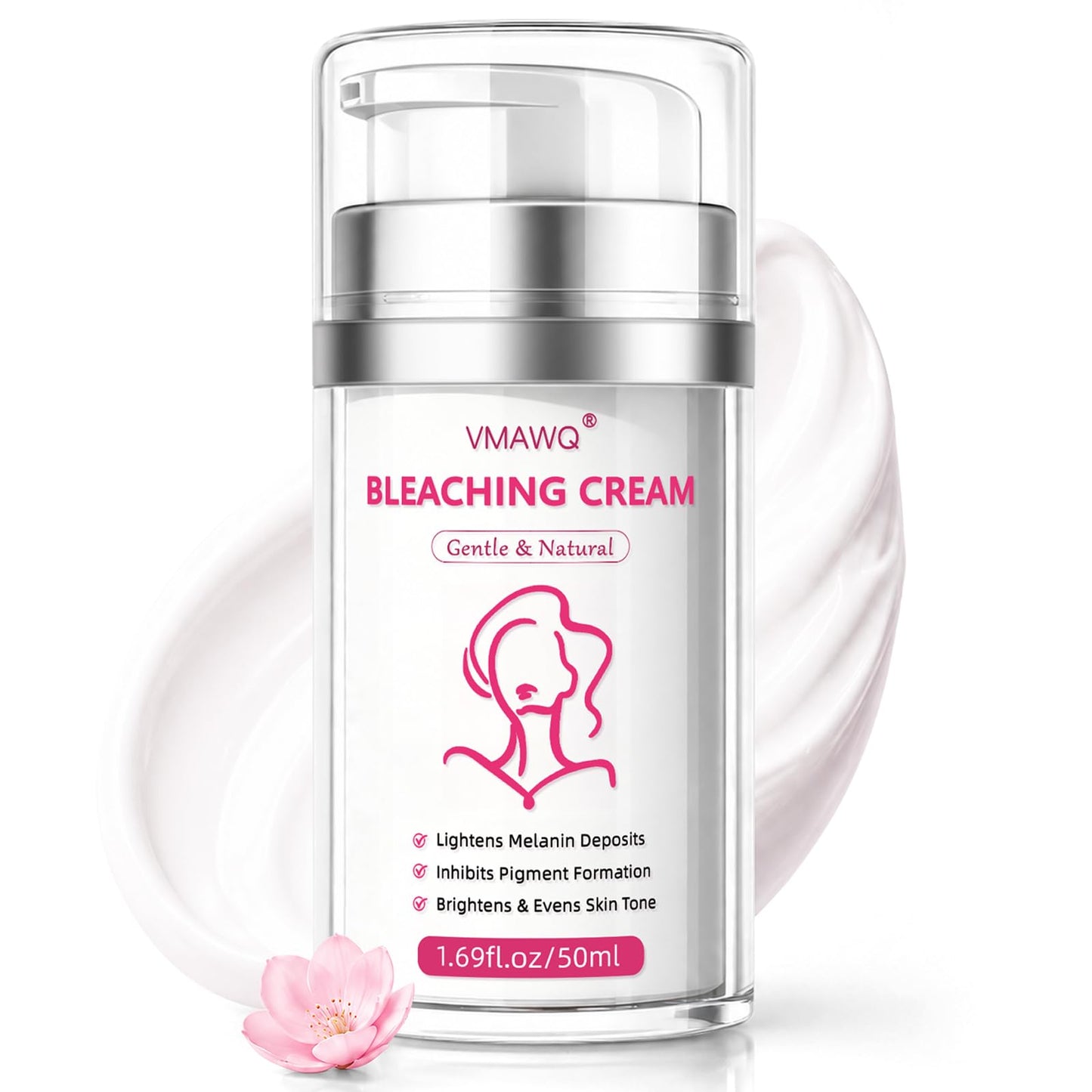 Skin Bleaching Cream with Vitamin C & Arbutin, Dark Spot Remover for Body Intimate Areas,Underarm, Knees, Elbows,Inner Thighs & Bikini Line,Gentle