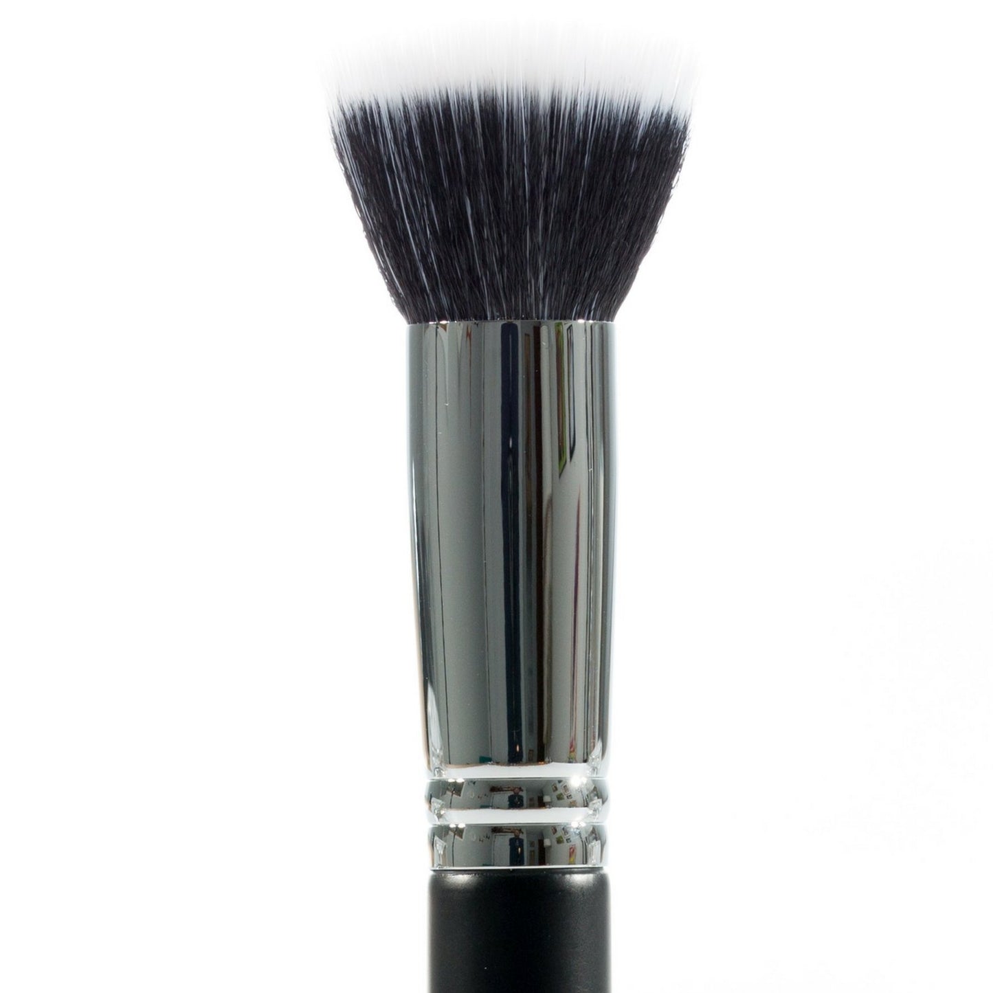 Beauty Junkees Stippling Brush Makeup Foundation Brush - Duo Fiber Synthetic Flat Top Stipple Blending Brush for Liquid Foundation, Cream Blush, Vegan